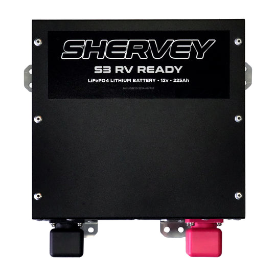 Shervey S3 RVReady LiFePO4 Battery 12V 225AH