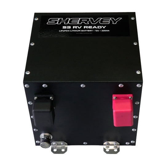Shervey S3 RVReady LiFePO4 Battery 12V 225AH