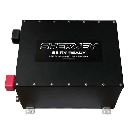 Shervey S3 RVReady LiFePO4 Battery 24V 310AH