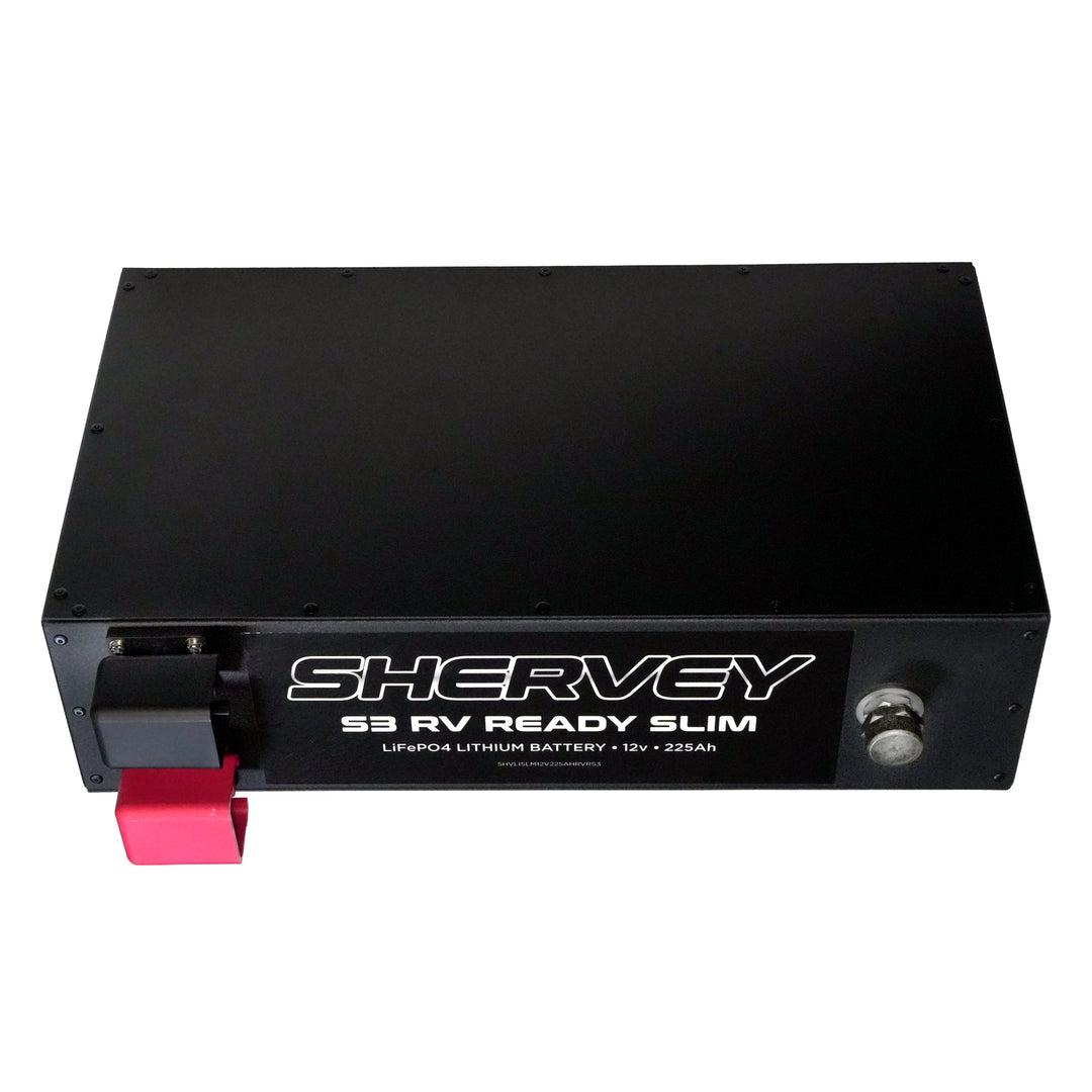 Shervey S3 RVReady Slim LiFePO4 Battery 12V 225AH