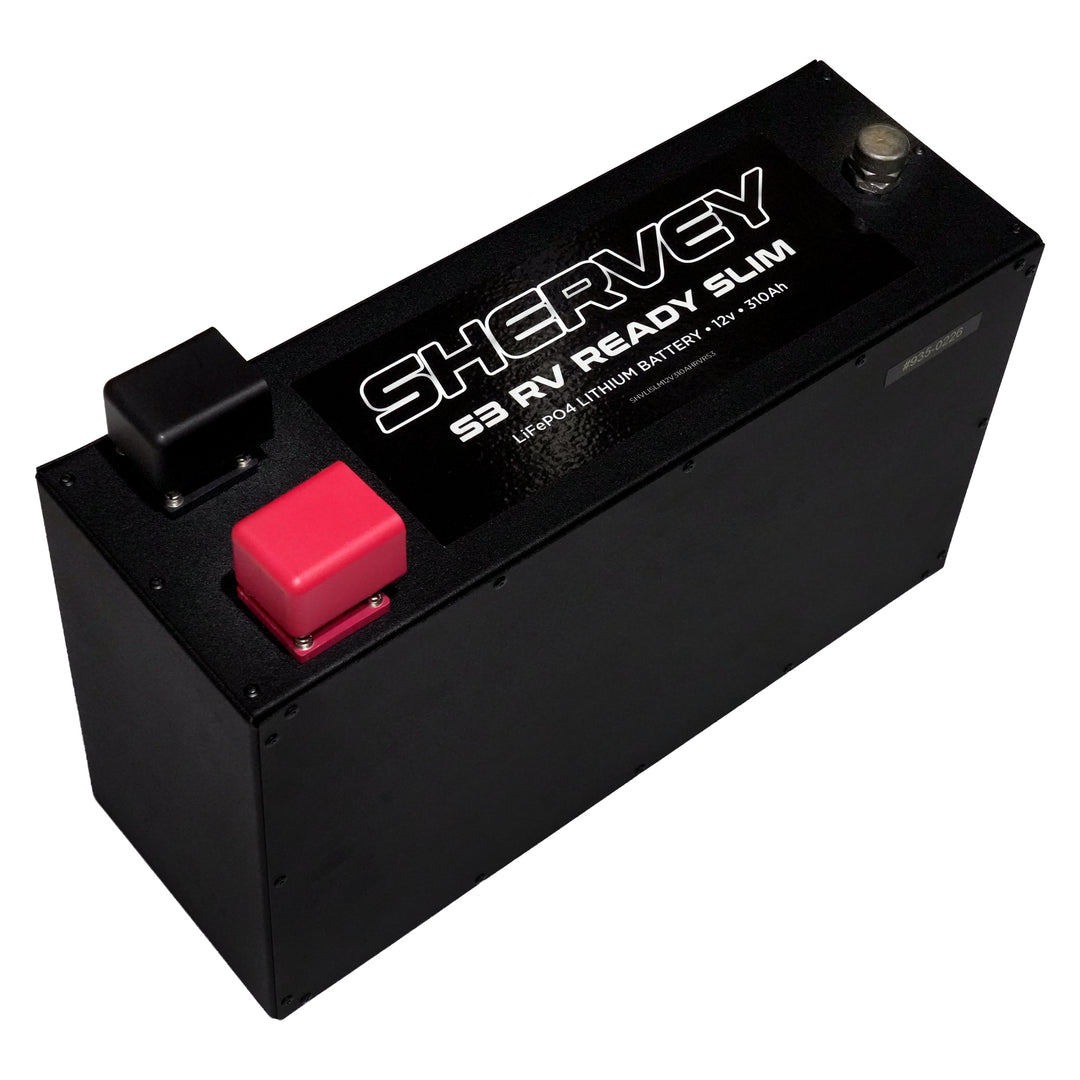 Shervey S3 RVReady Slim LiFePO4 Battery 12V 310AH