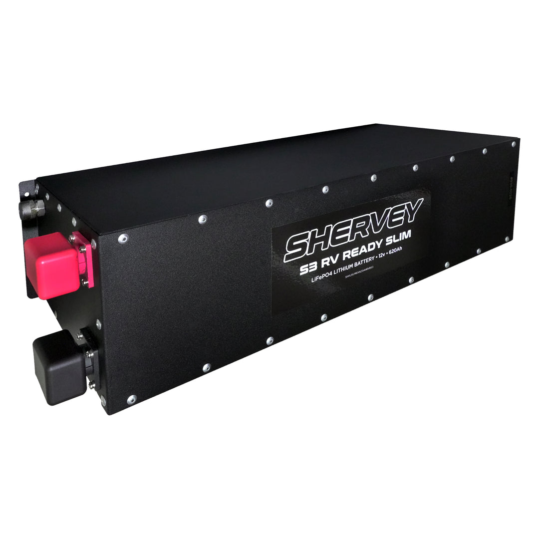 Shervey S3 RVReady Slim LiFePO4 Battery 12V 620AH