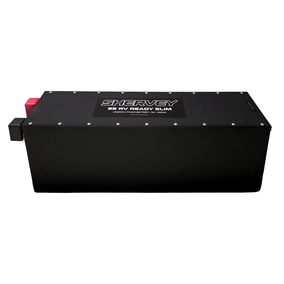 Shervey S3 RVReady Slim LiFePO4 Battery 12V 620AH