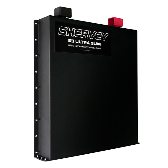 Shervey S3 Ultra Slim LiFePO4 Battery 12V 310AH