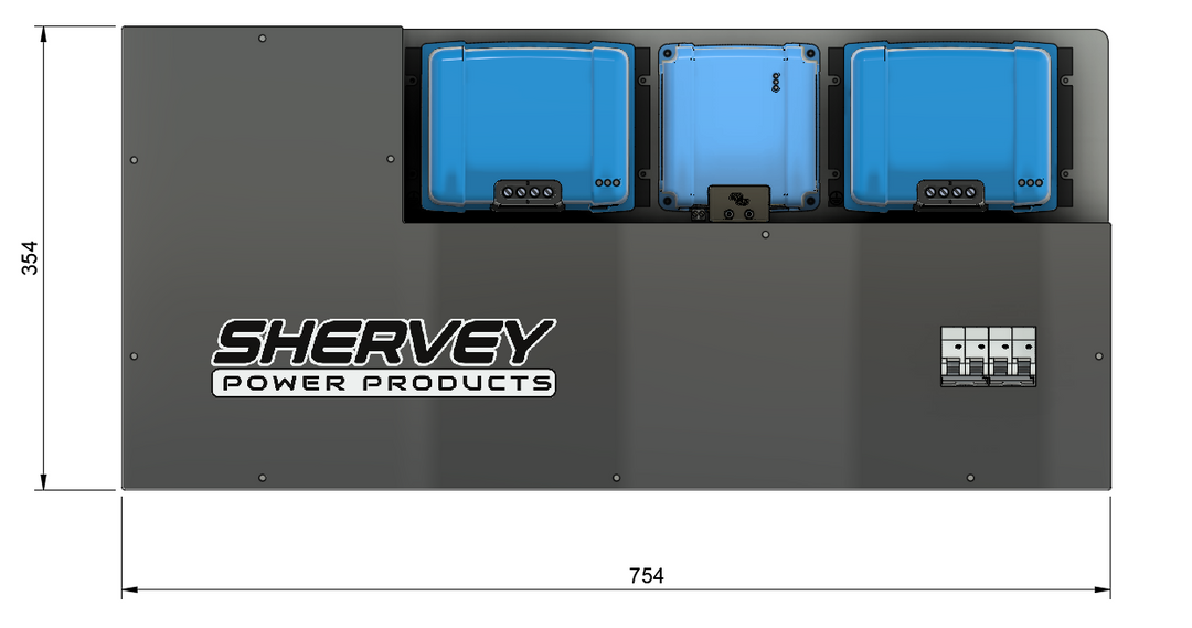 Caravan Board Prewired Shervey-150N