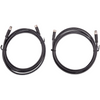 M8 circular connector Male/Female 3 pole cable